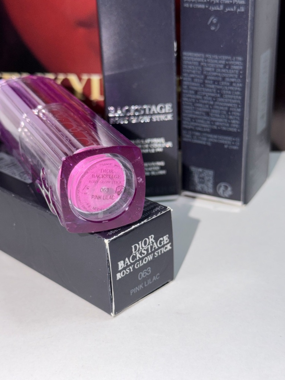 Dior Rosy Glow Stick blush — Pink Lilac Sheen - Picture 2 of 3